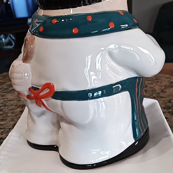 RARE CHEF MIAMI DOLPHINS Cookie Jar. 1st in Series. 2004 NFL Properties. Ex.Cond - Picture 10 of 16